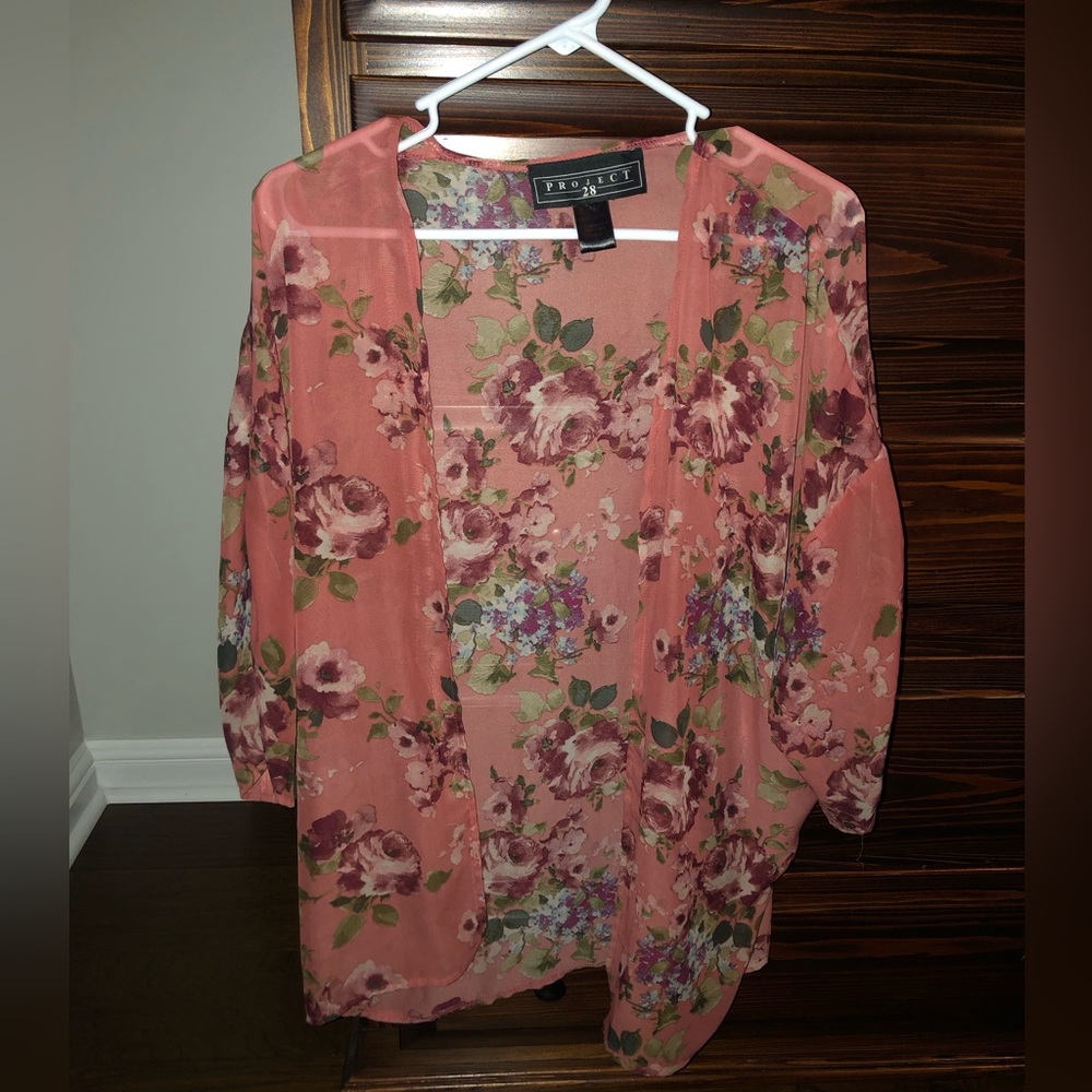 Ladies sheer kimono
